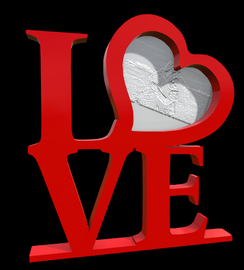 Litofanías: Love