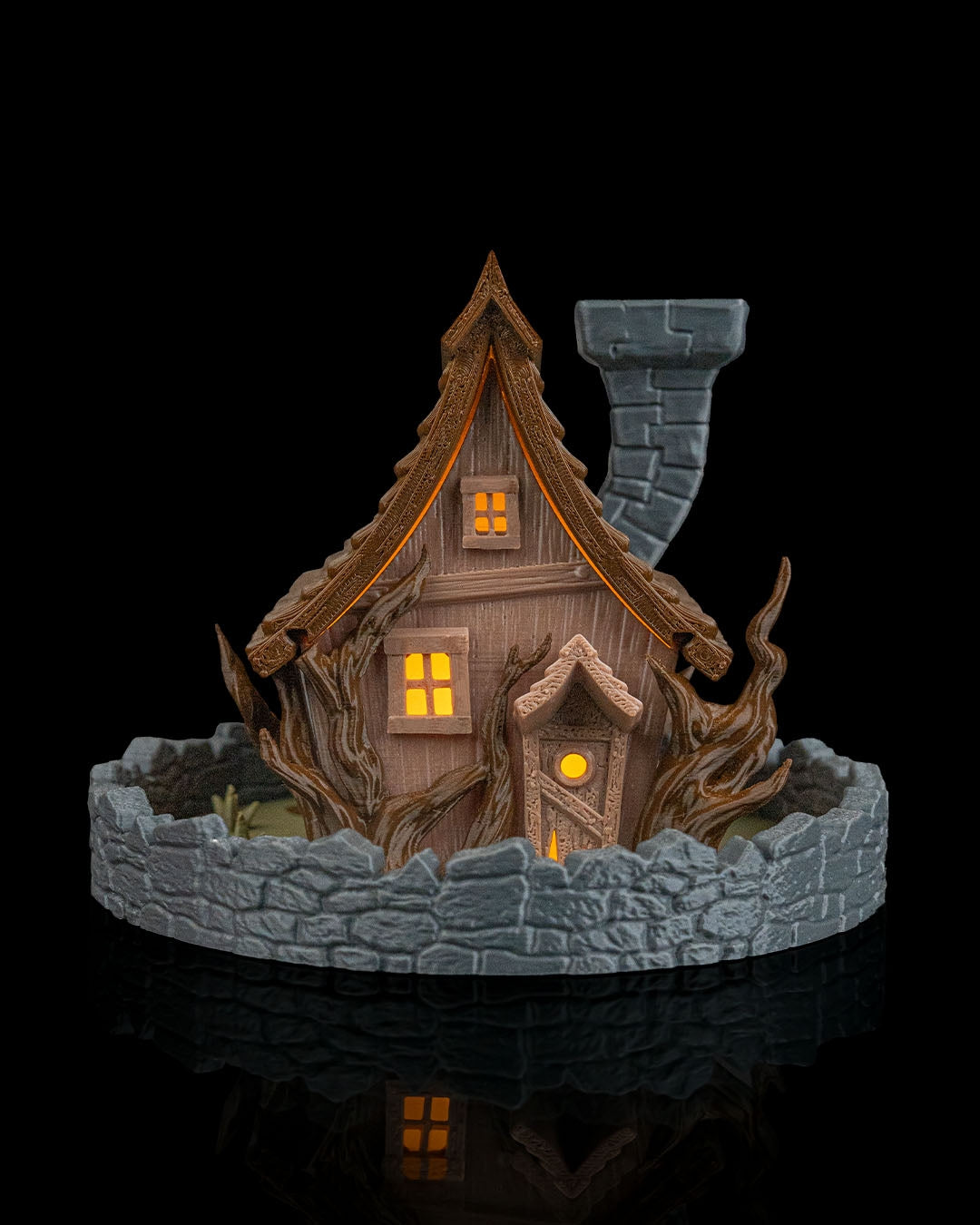 Lámpara LED 3D Casa encantada - Especial Halloween