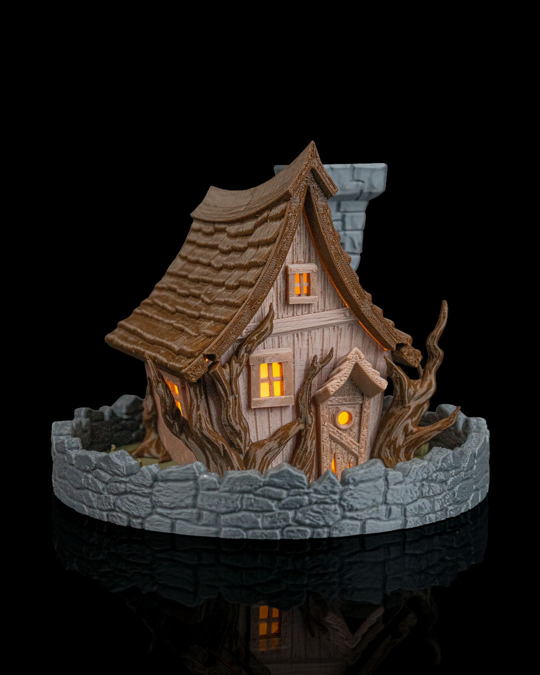 Lámpara LED 3D Casa encantada - Especial Halloween