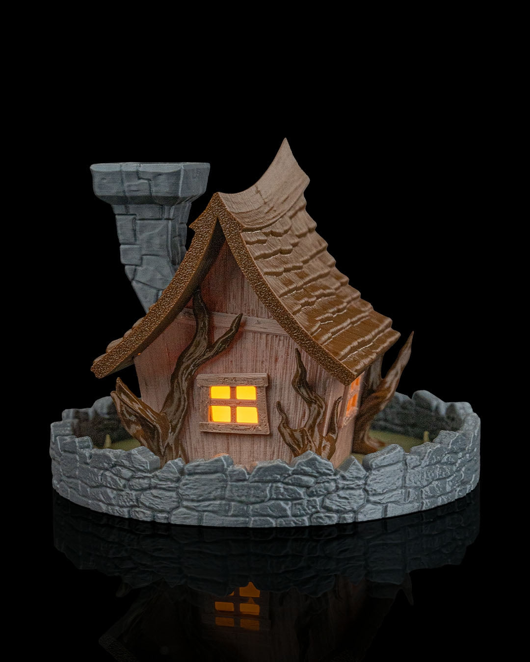 Lámpara LED 3D Casa encantada - Especial Halloween