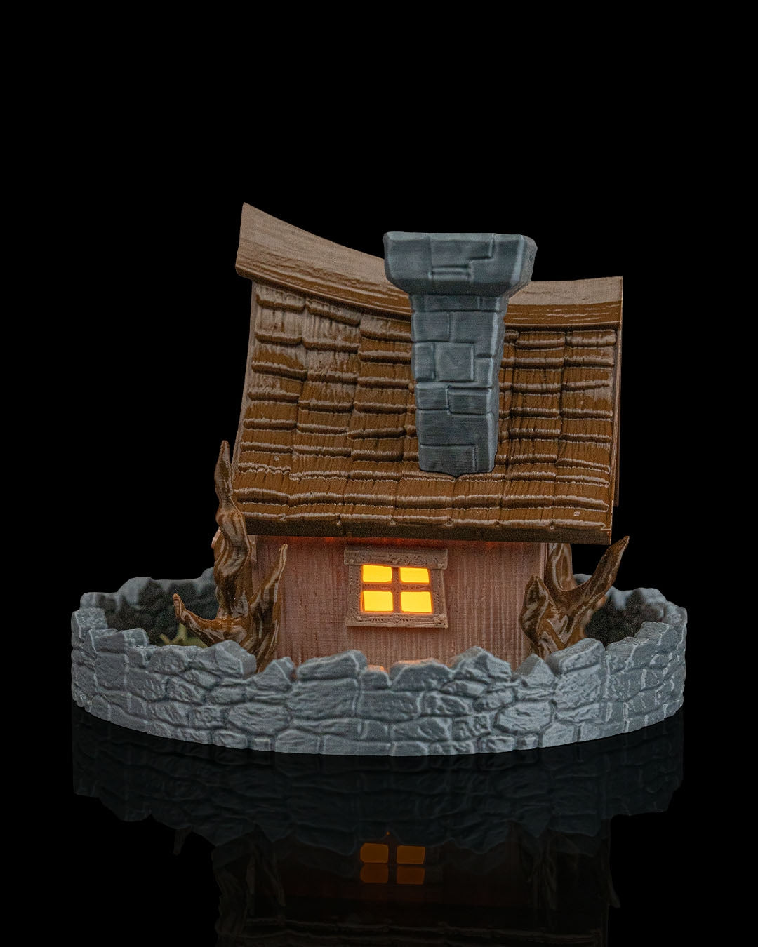 Lámpara LED 3D Casa encantada - Especial Halloween