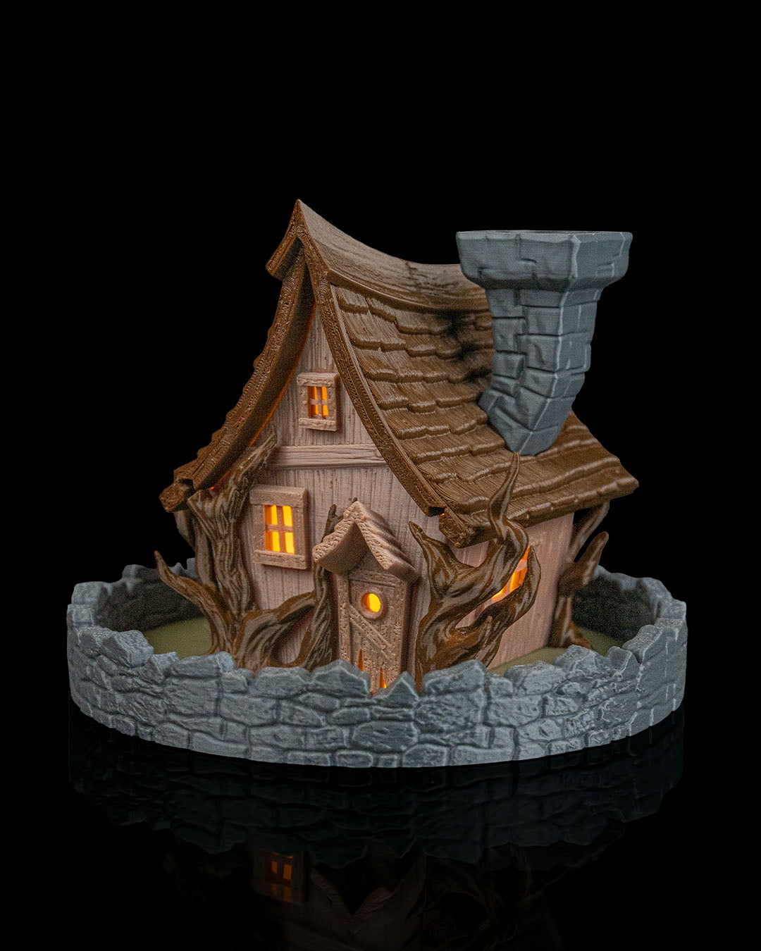 Lámpara LED 3D Casa encantada - Especial Halloween