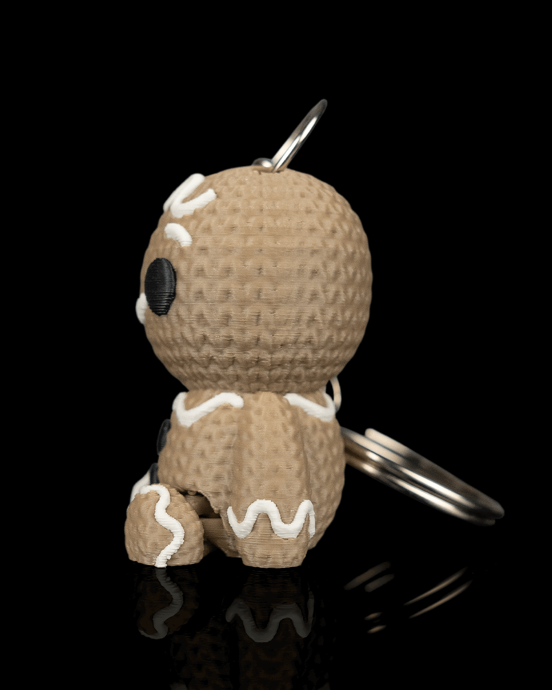 Minifigura muñeco de jengibre articulado impreso en 3D