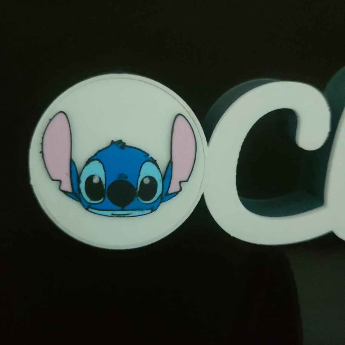 Lámpara LED 3D con nombre e imagen personalizada