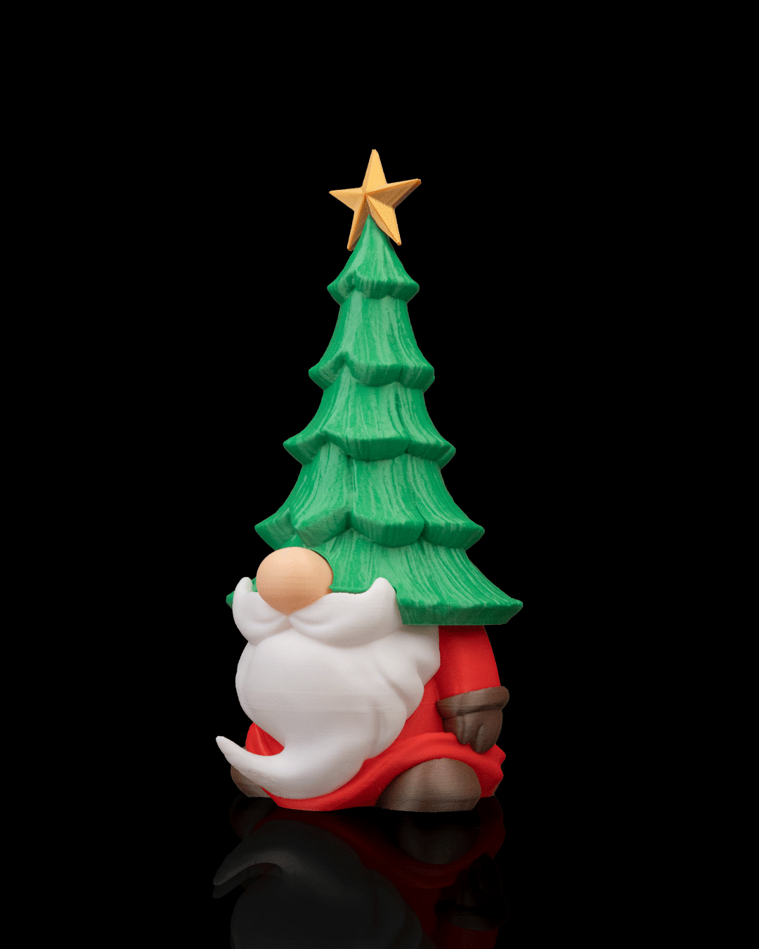Pinehead Gnome – Duende Árbol Navideño 3D