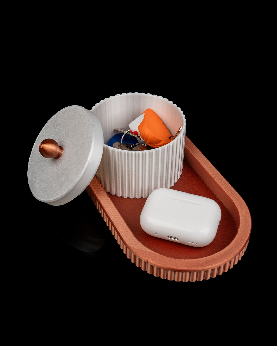 🛍️ Bandeja de Almacenamiento 3D Nórdica StashTRAY