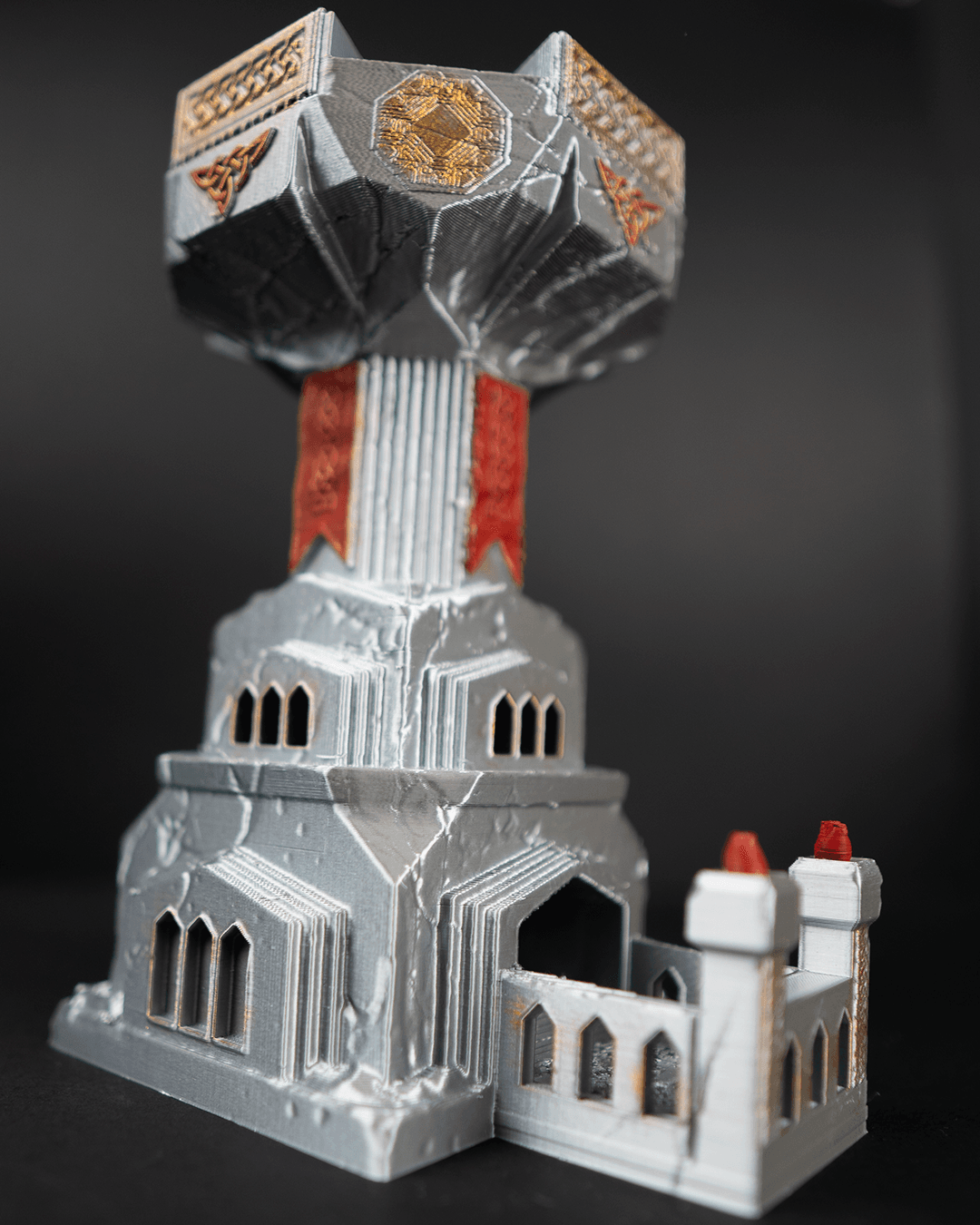 Torre de Dados Enana impresa en 3D - imagen 4