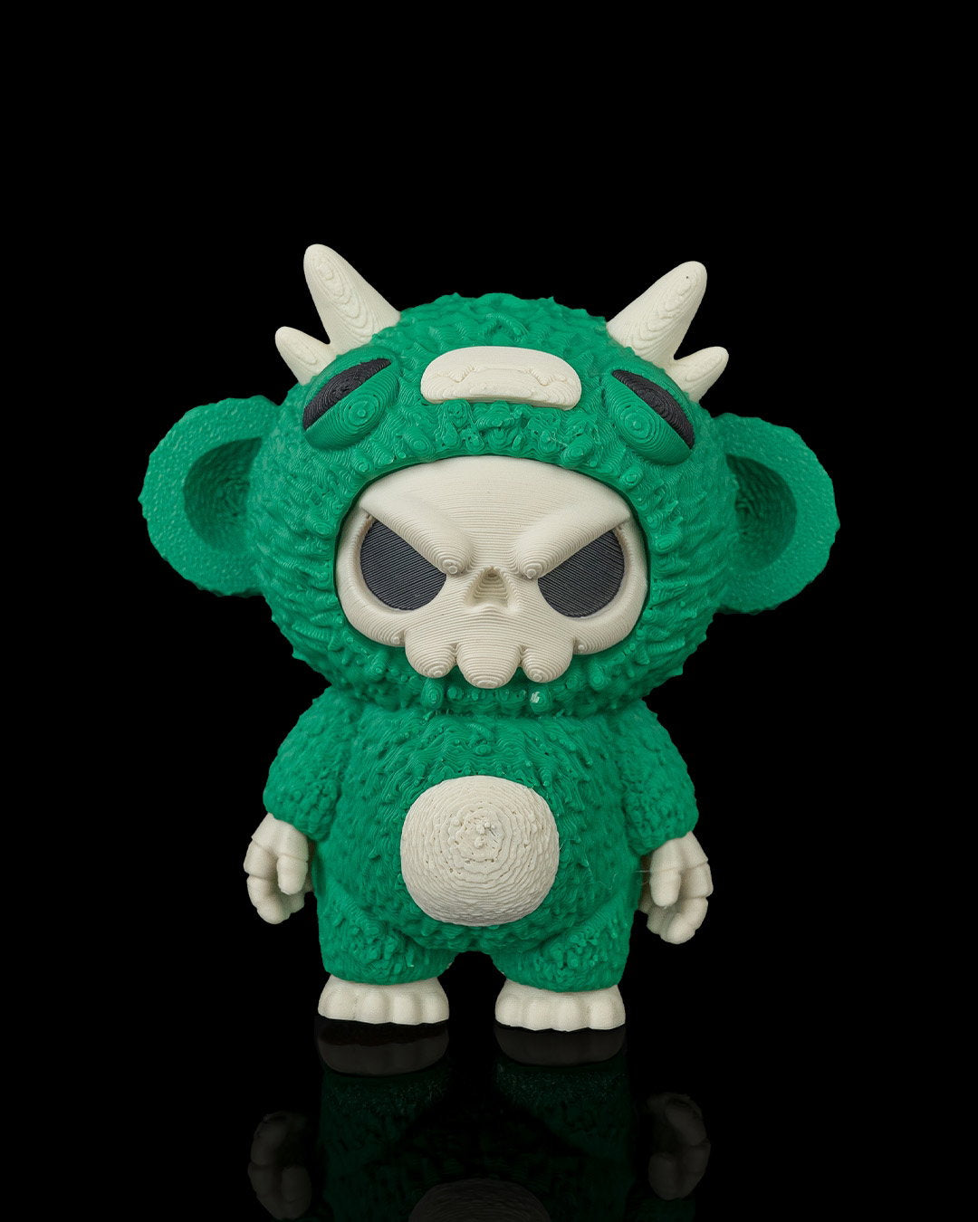 Skubbie Articulado Moki impreso en 3D para Halloween