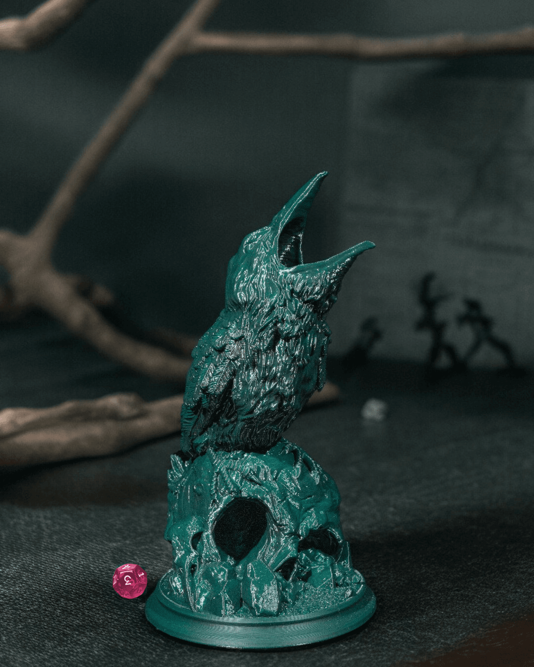 Torre de Dados Festín del Cuervo impresa en 3D - foto 4