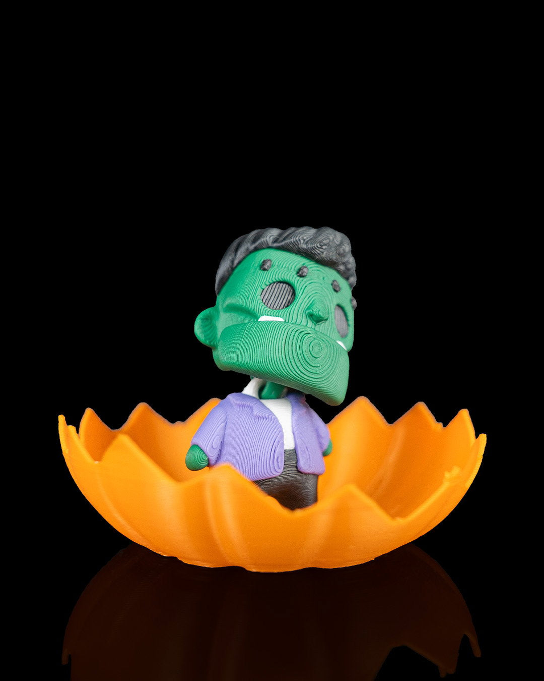 Calabaza Sorpresa Monstruo articulada impresa en 3D