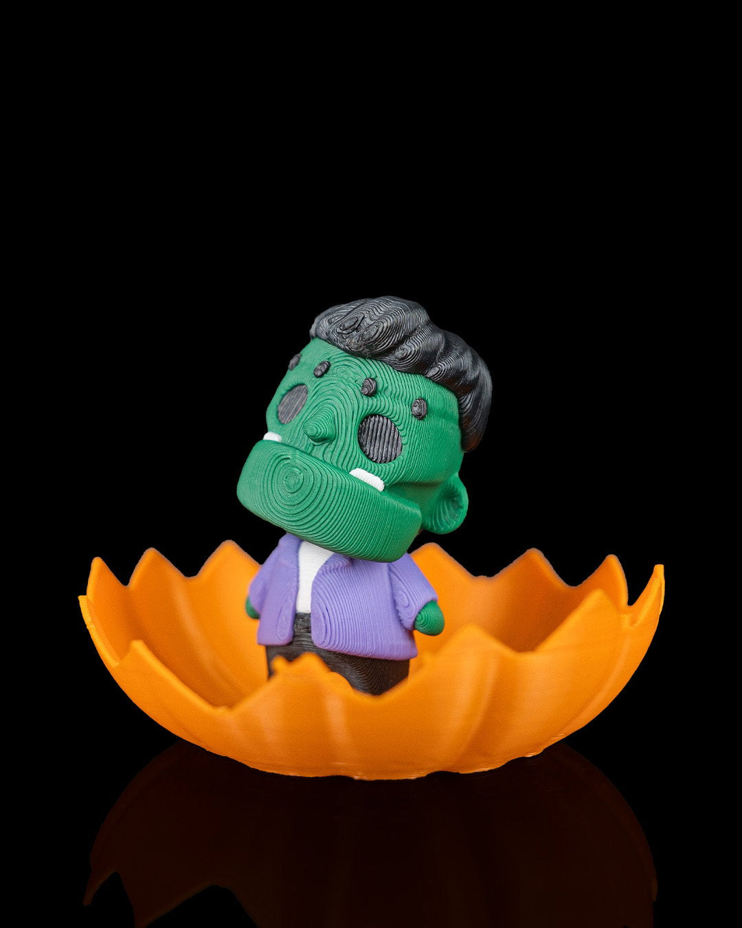 Calabaza Sorpresa Monstruo articulada impresa en 3D