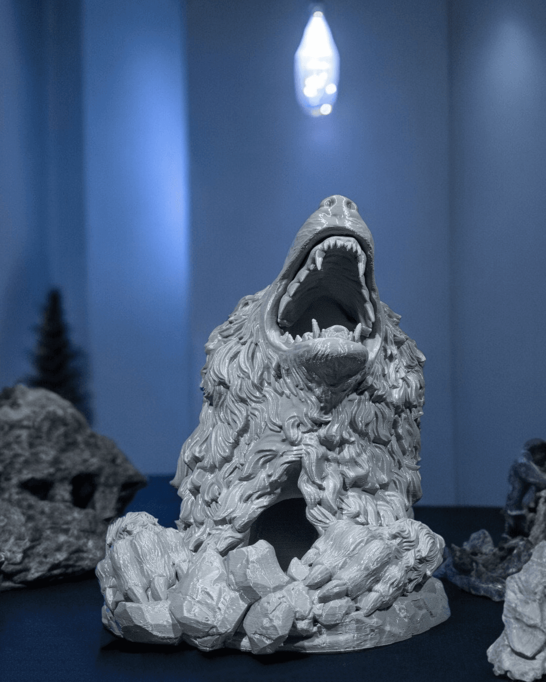 Torre de Dados Mordisco de Lobo impresa en 3D - foto 4