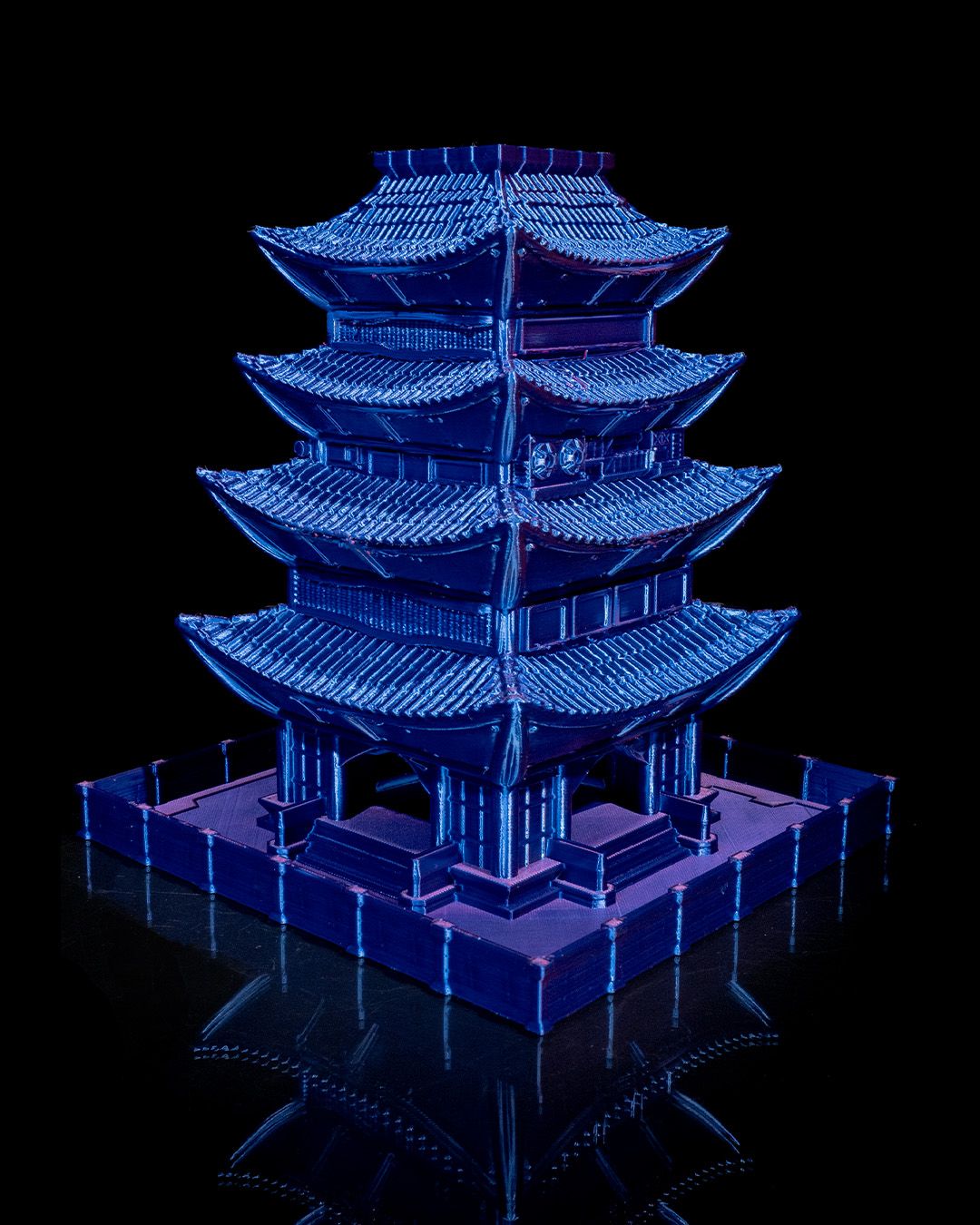 Torre de Dados Asia Distópica impresa en 3D - foto 7