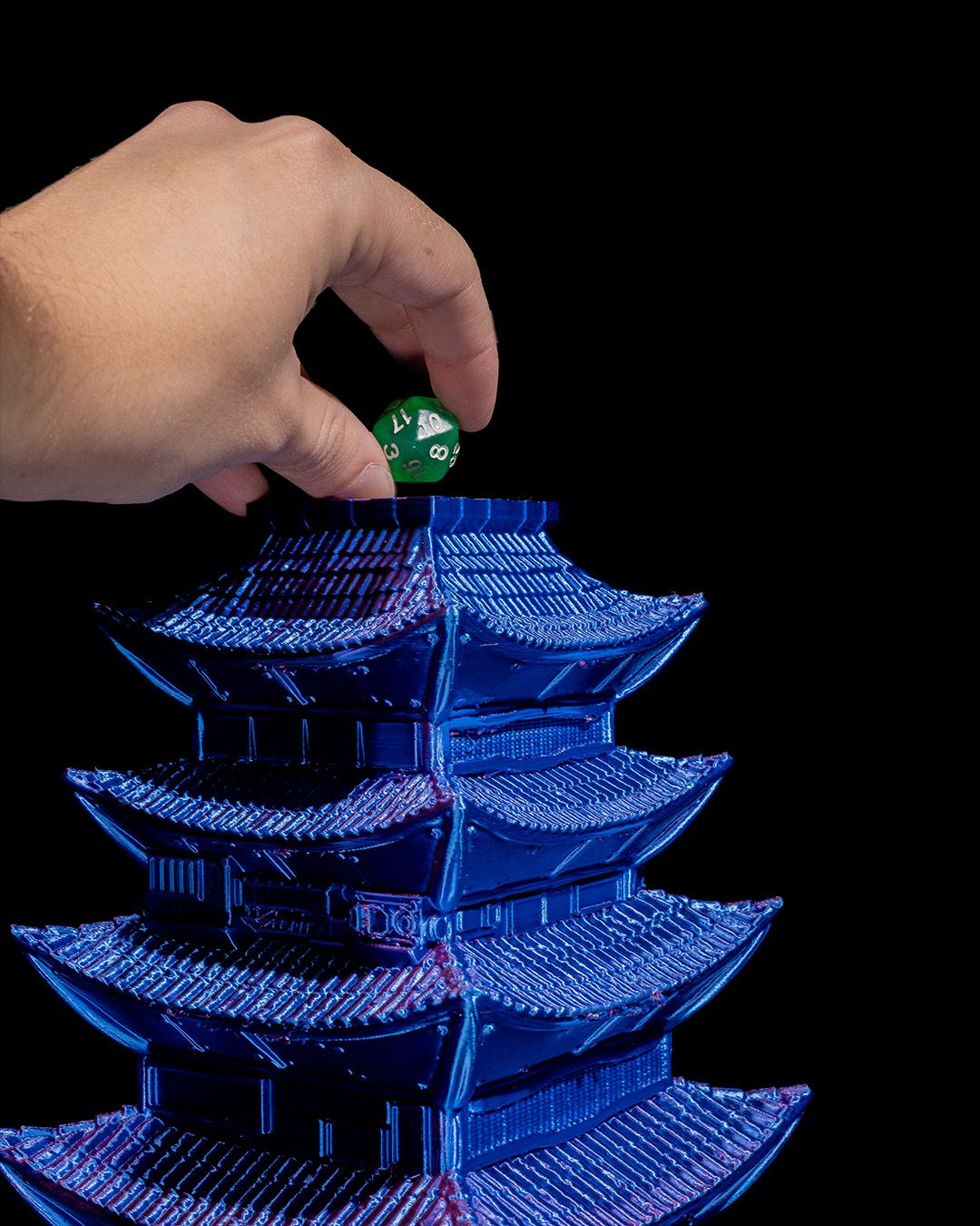 Torre de Dados Asia Distópica impresa en 3D - foto 8