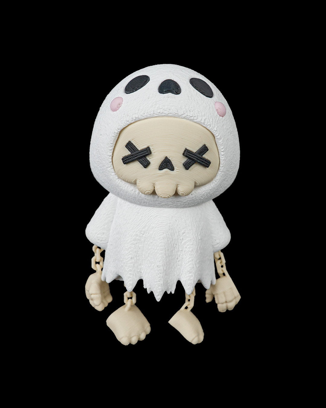 Skubbie Articulado Wispie impreso en 3D para Halloween