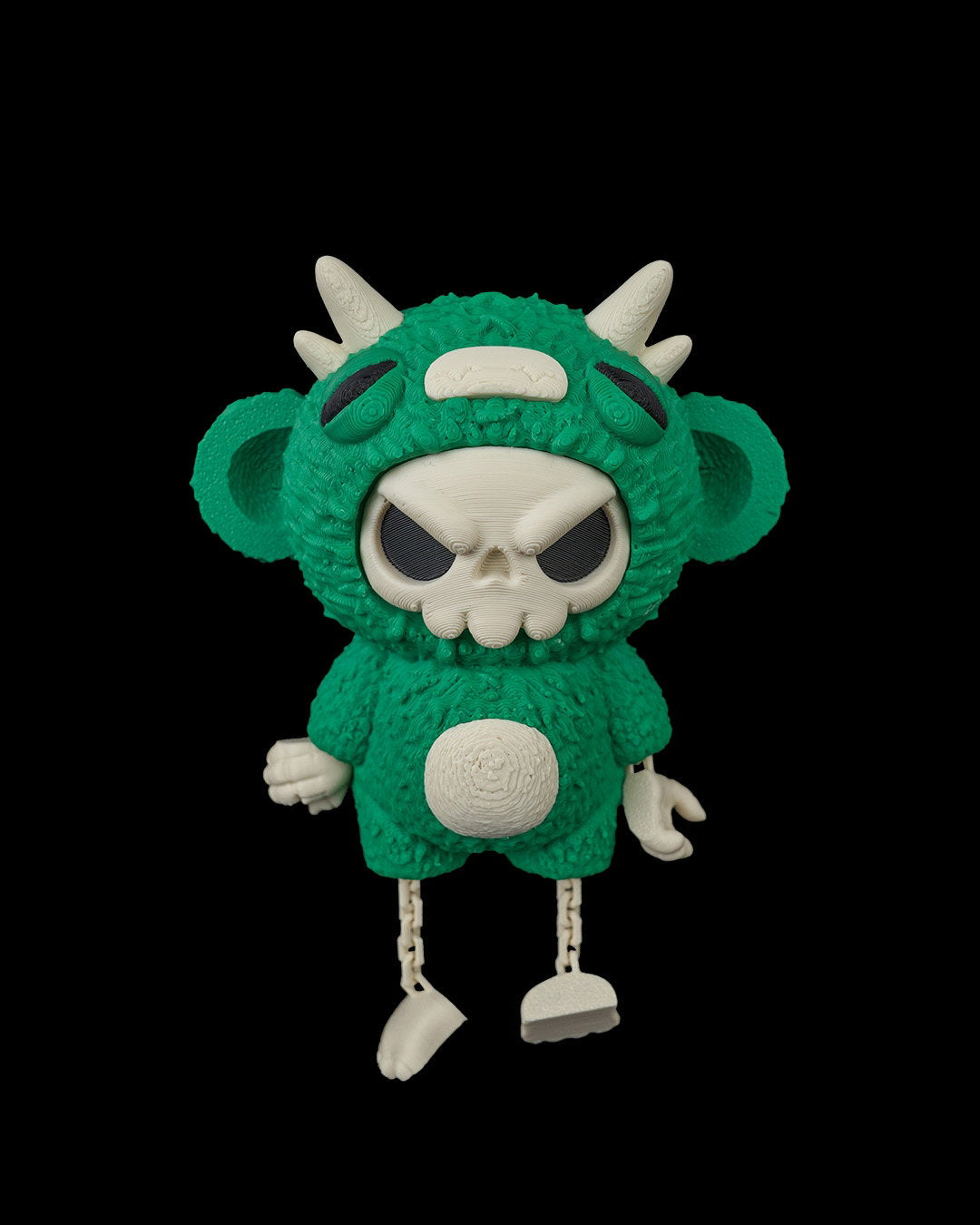 Skubbie Articulado Moki impreso en 3D para Halloween