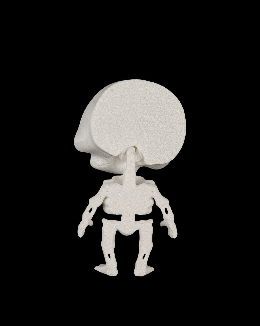 Calabaza Sorpresa Esqueleto articulada impresa en 3D