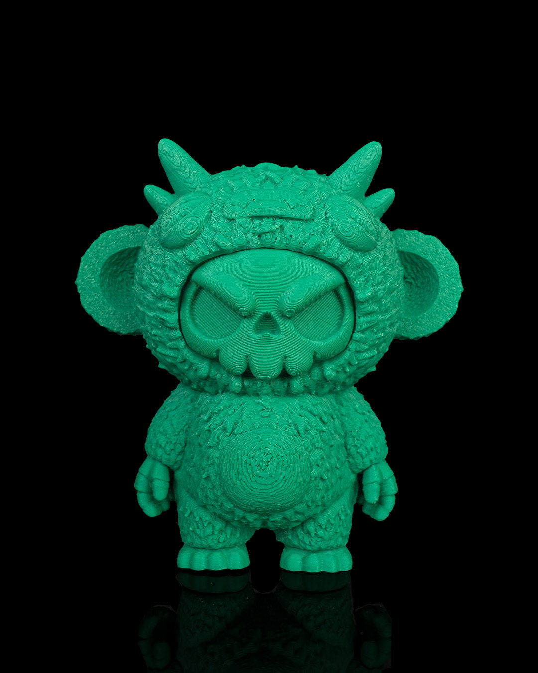 Skubbie Articulado Moki impreso en 3D para Halloween