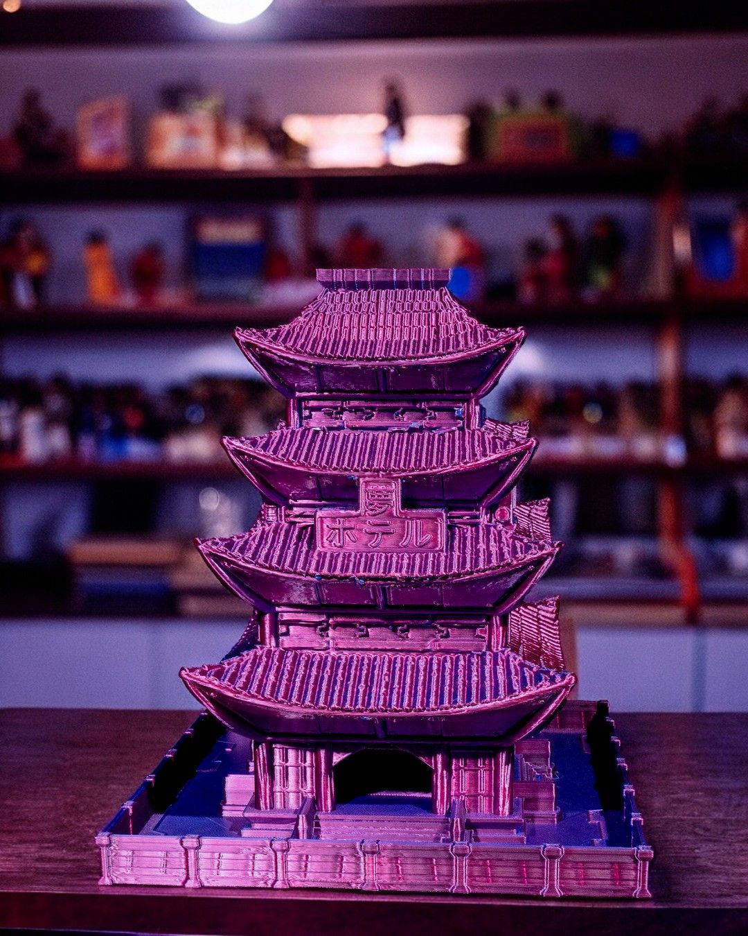 Torre de Dados Asia Distópica impresa en 3D - foto 3