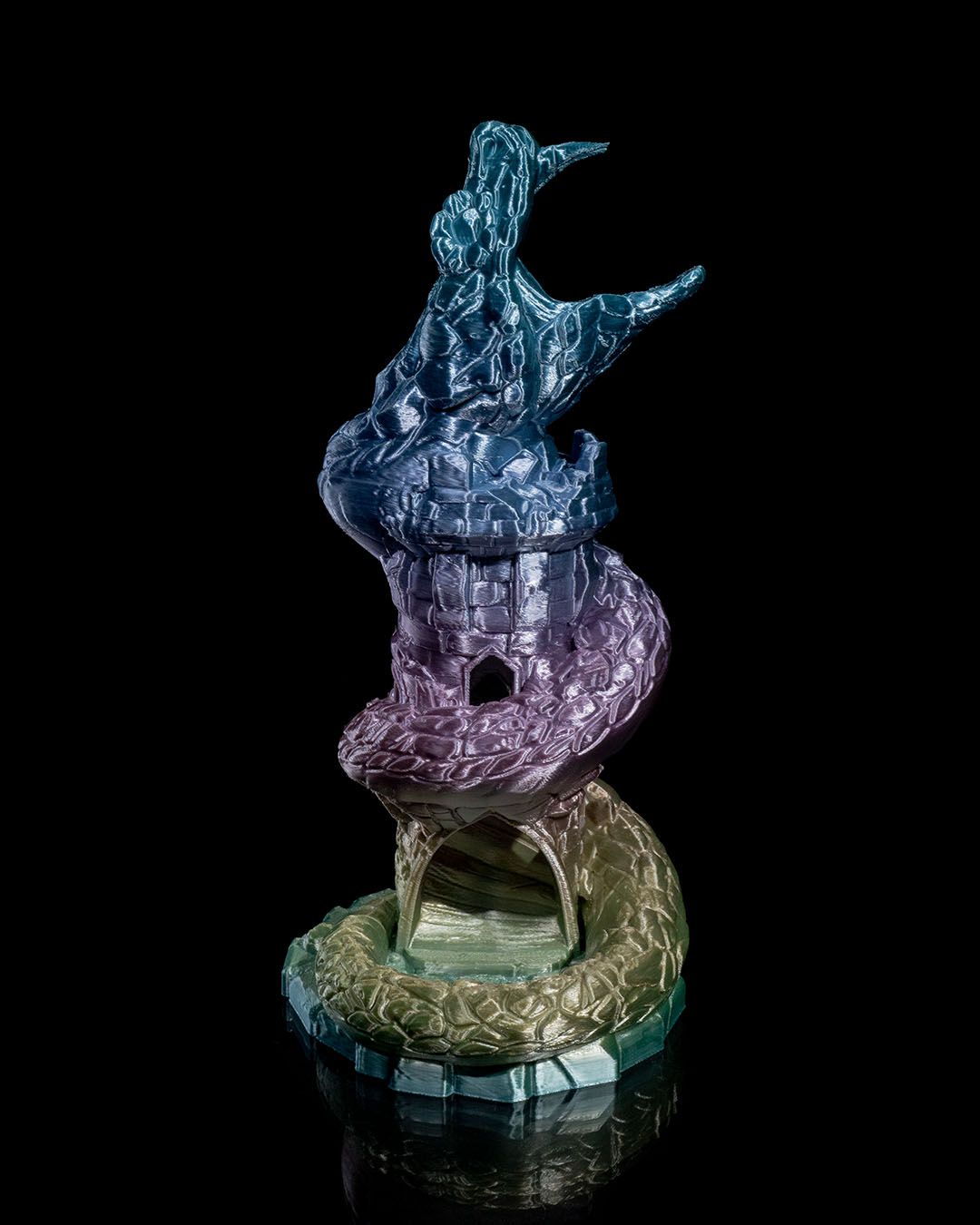 Torre de Dados Basilisco impresa en 3D - imagen 2