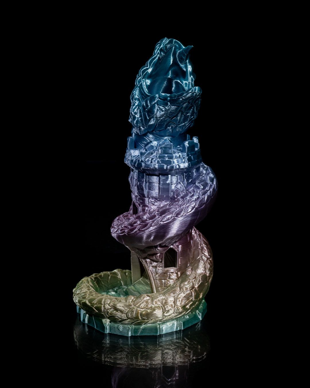 Torre de Dados Basilisco impresa en 3D - imagen 6