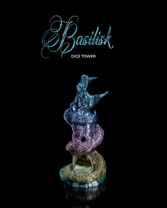 Torre de Dados Basilisco impresa en 3D - imagen 1