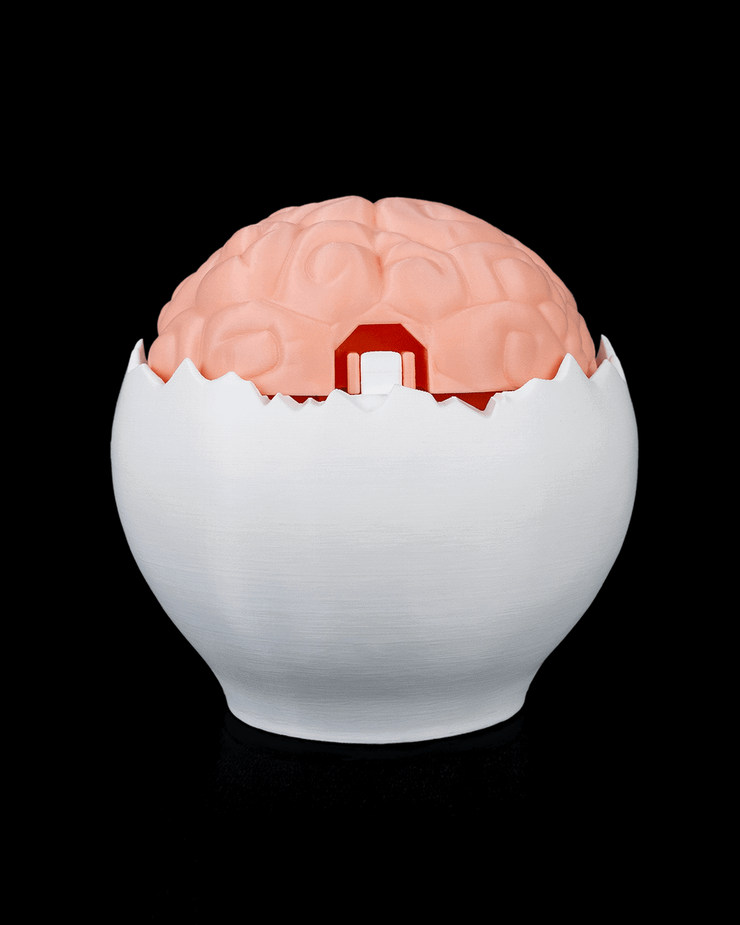 Dulcero Calavera Cerebro impreso en 3D para Halloween