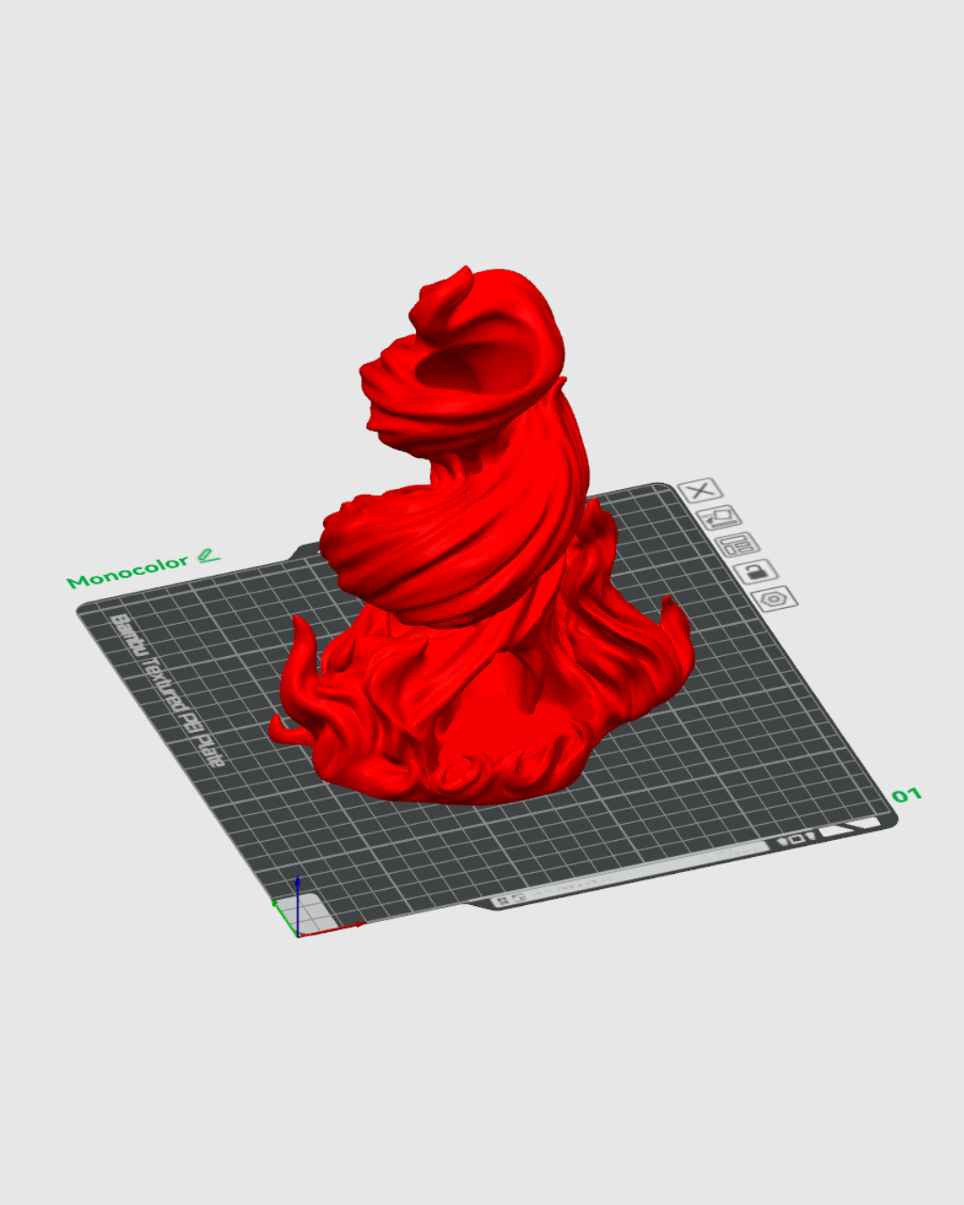 Torre de Dados Tirada Ardiente impresa en 3D - foto 9