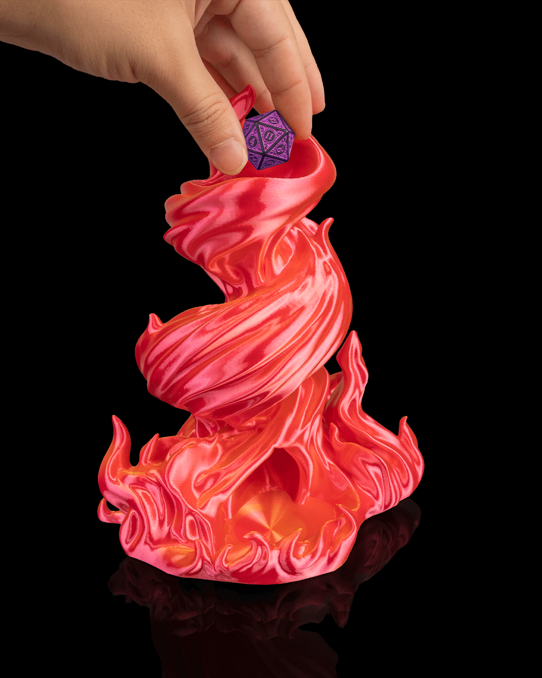 Torre de Dados Tirada Ardiente impresa en 3D - foto 8