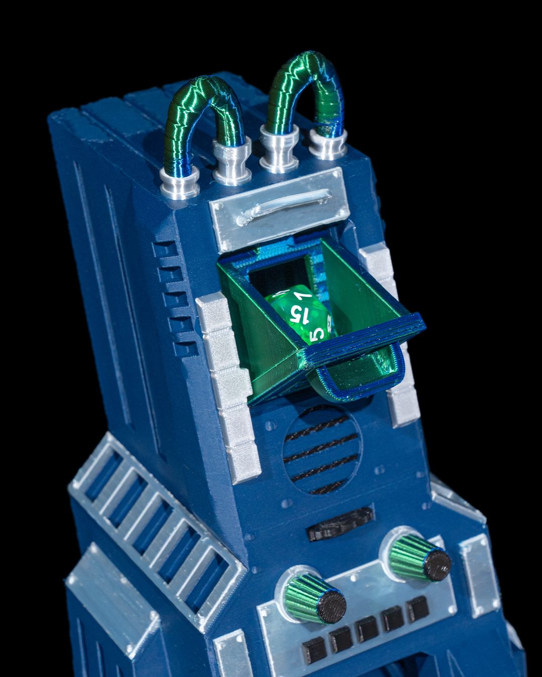 Torre de Dados Panel de Control impresa en 3D - foto 2