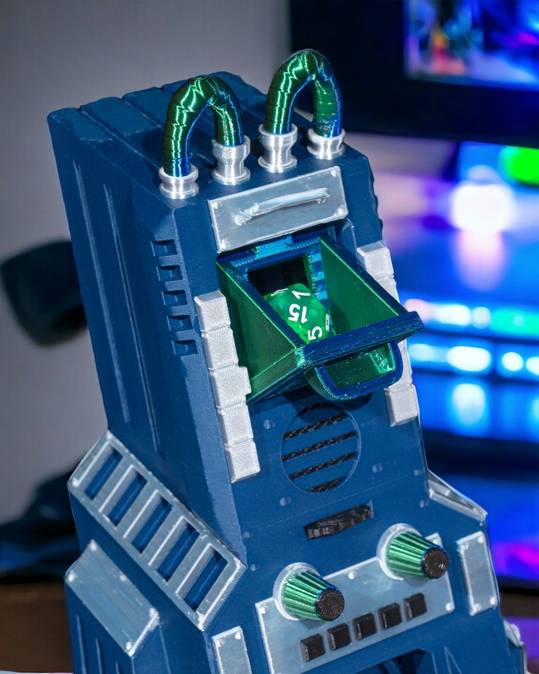 Torre de Dados Panel de Control impresa en 3D - foto 10