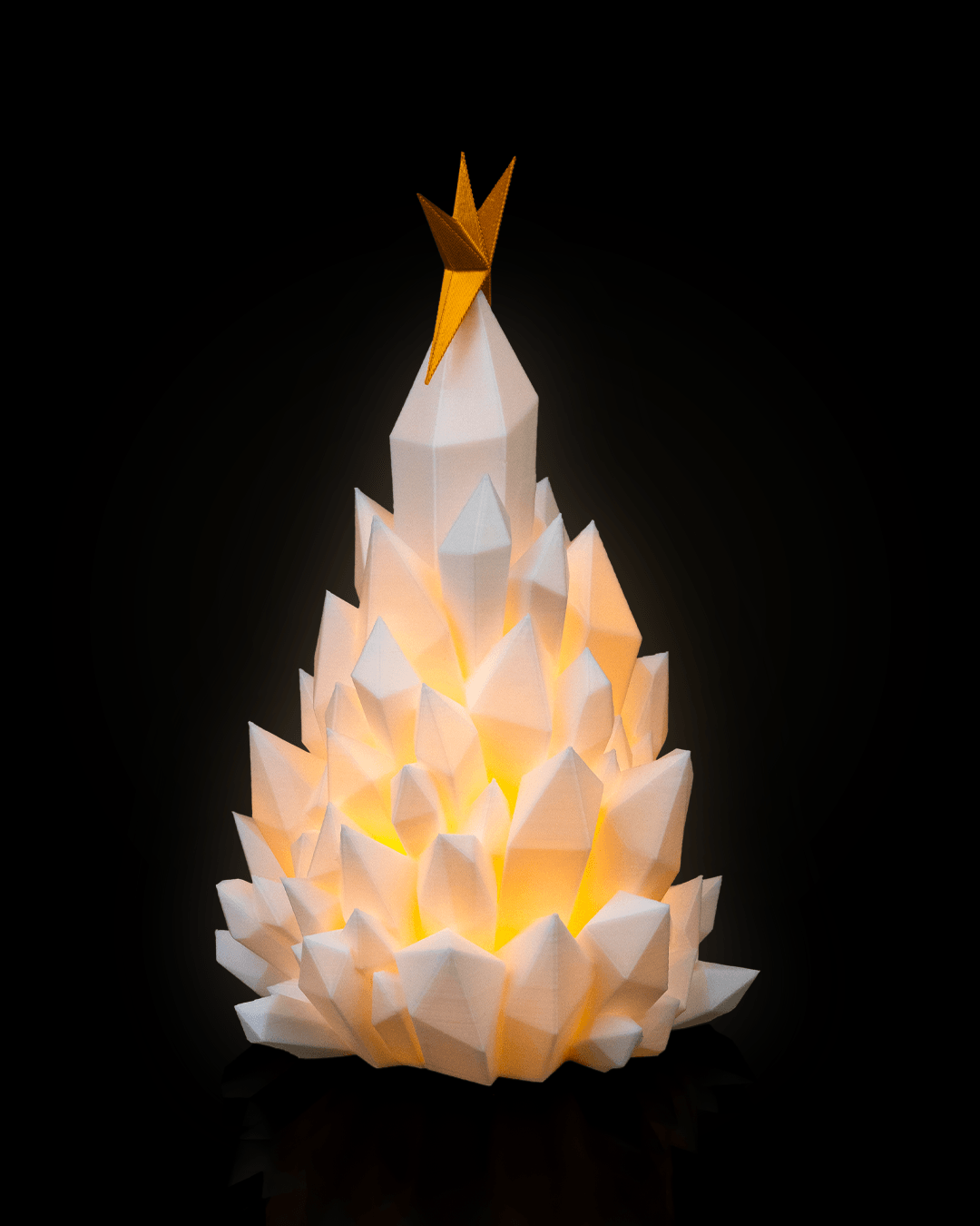 Cryst-mas Tree – Lámpara Árbol de Cristal 3D