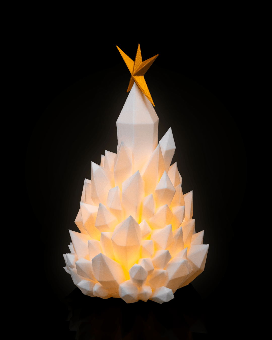 Cryst-mas Tree – Lámpara Árbol de Cristal 3D