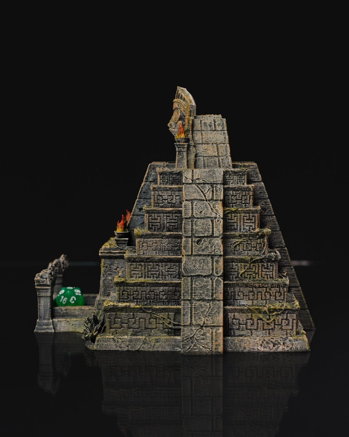 Torre de Dados Templo Antiguo impresa en 3D - imagen 3