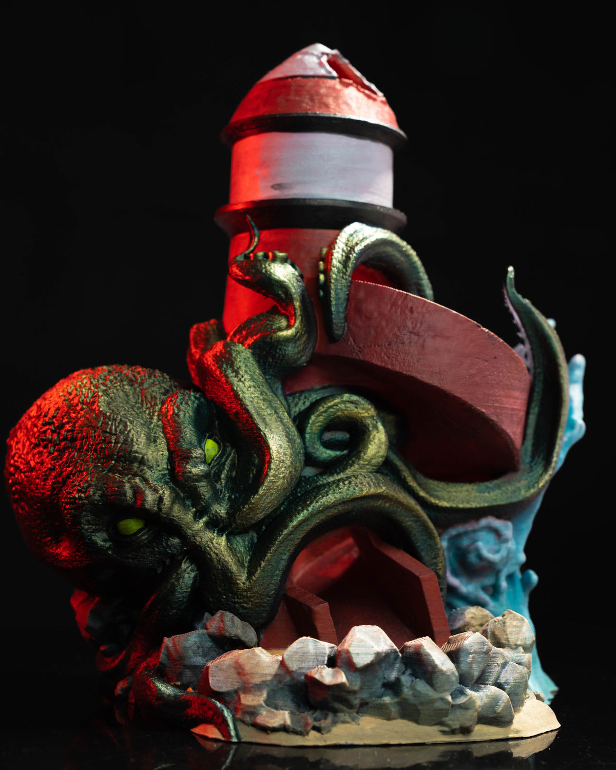 Lanzador de Dados Kraken impreso en 3D - foto 2