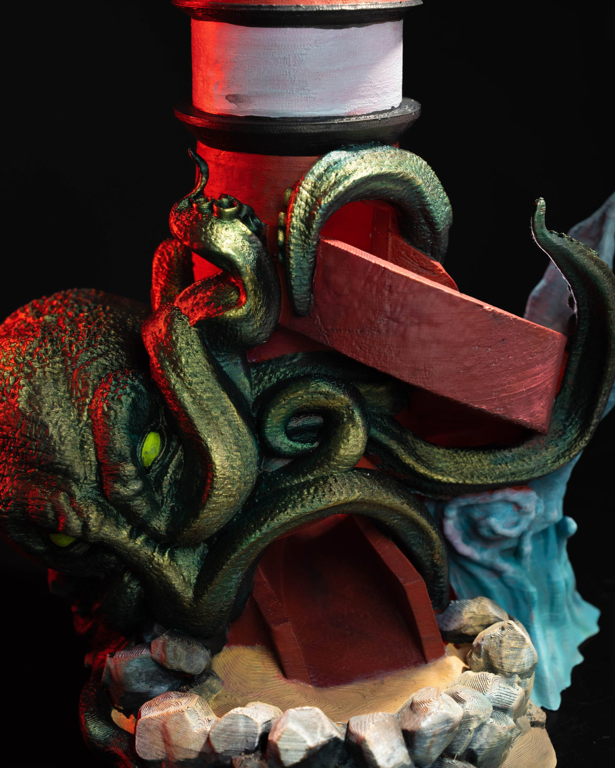 Lanzador de Dados Kraken impreso en 3D - foto 7