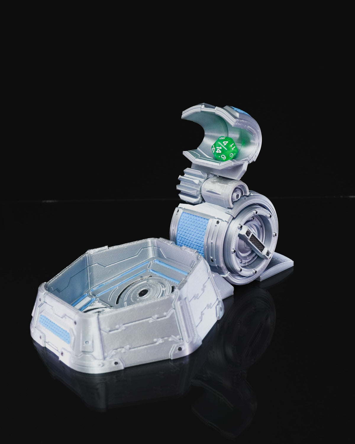 Lanzador de Dados 2.0 impreso en 3D - foto 2