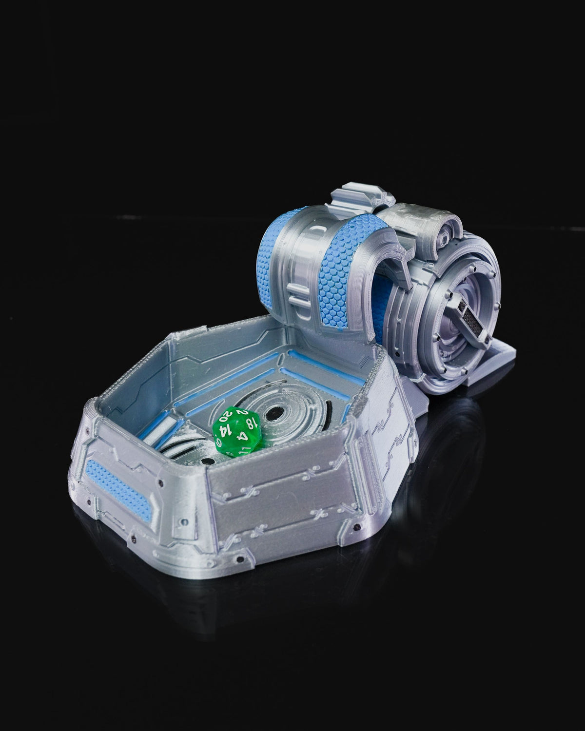 Lanzador de Dados 2.0 impreso en 3D - foto 3