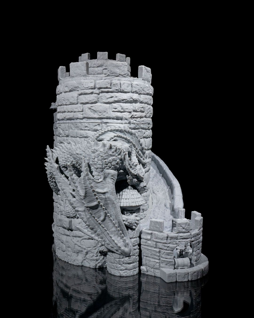 Torre de Dados Dispensador de Vino impresa en 3D - foto 2