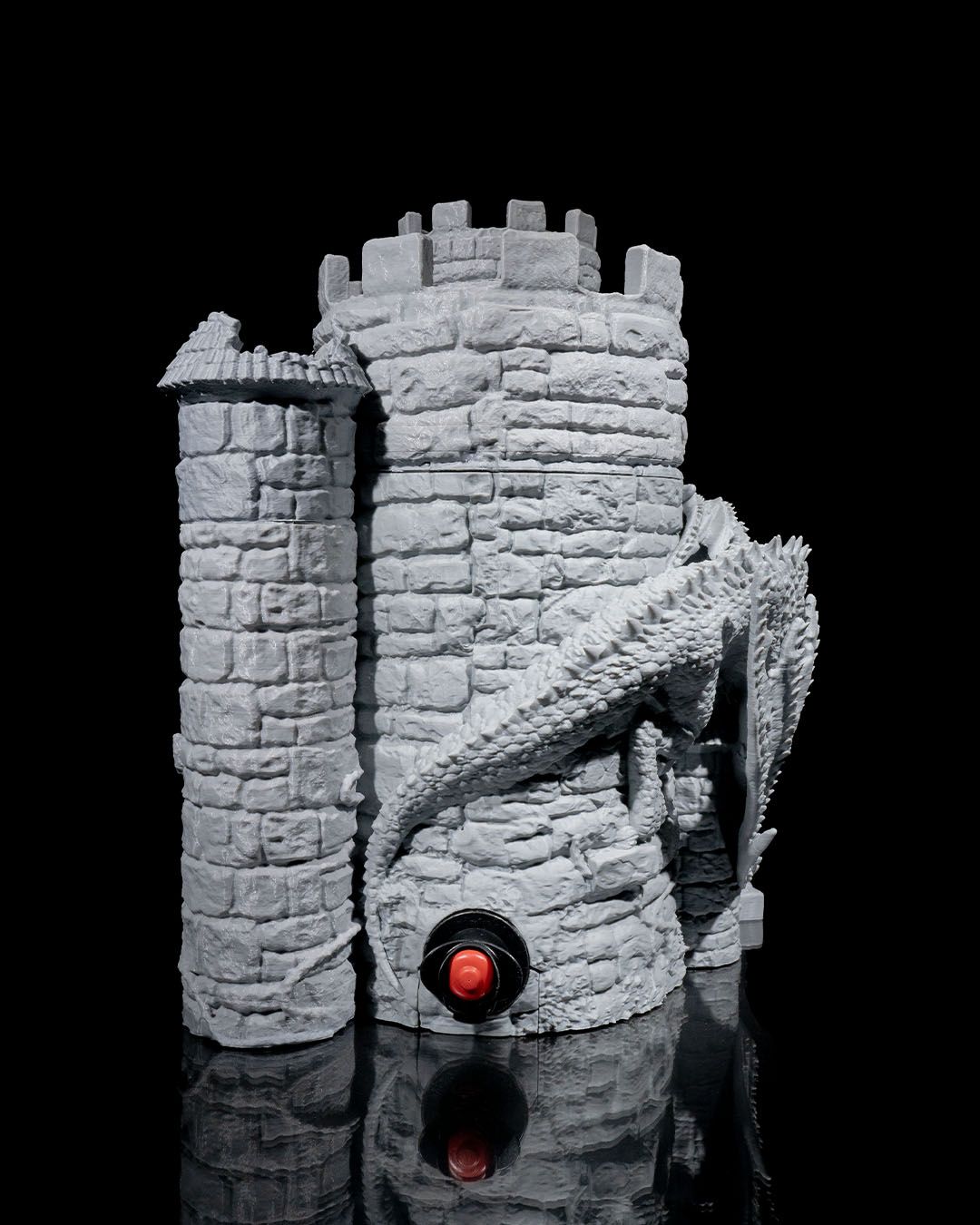 Torre de Dados Dispensador de Vino impresa en 3D - foto 6