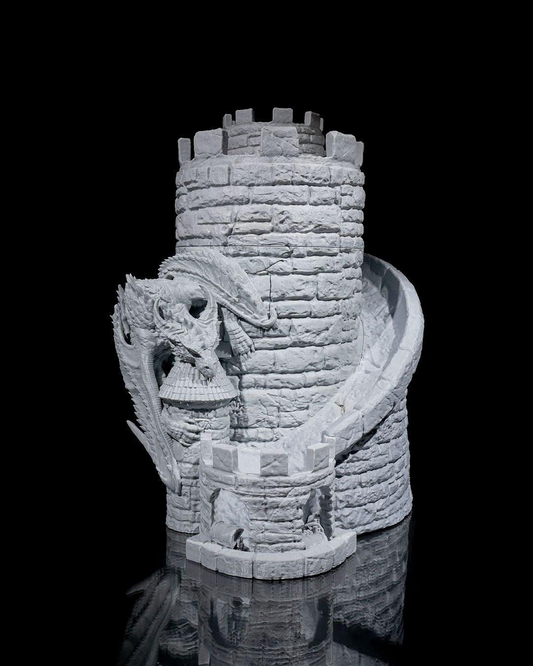 Torre de Dados Dispensador de Vino impresa en 3D - foto 9