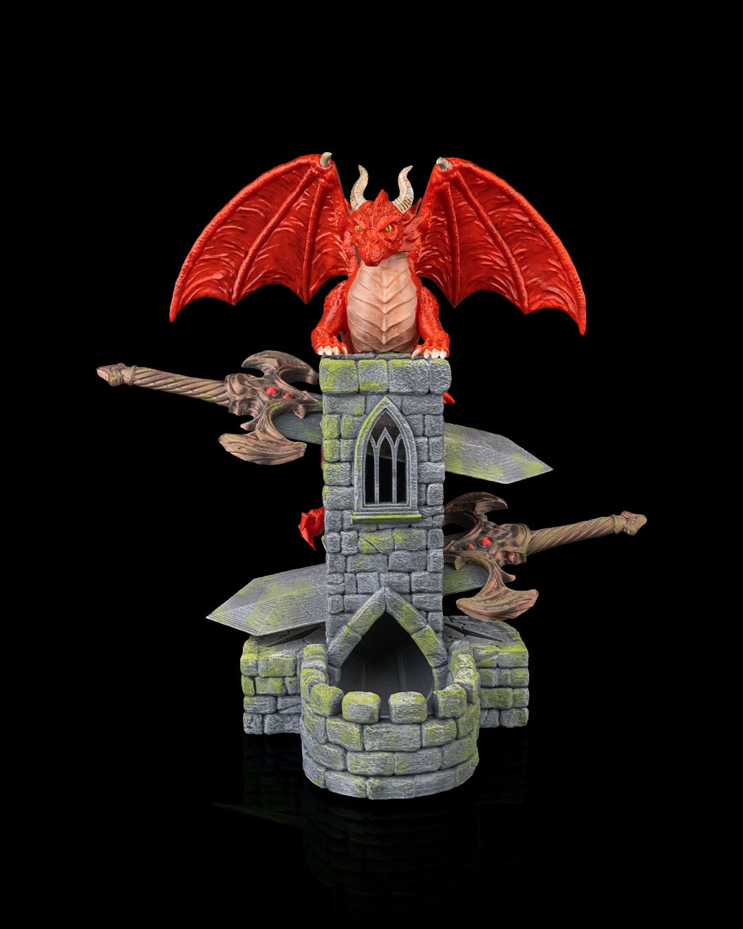 Torre de Dados Vigía del Dragón impresa en 3D - foto 2
