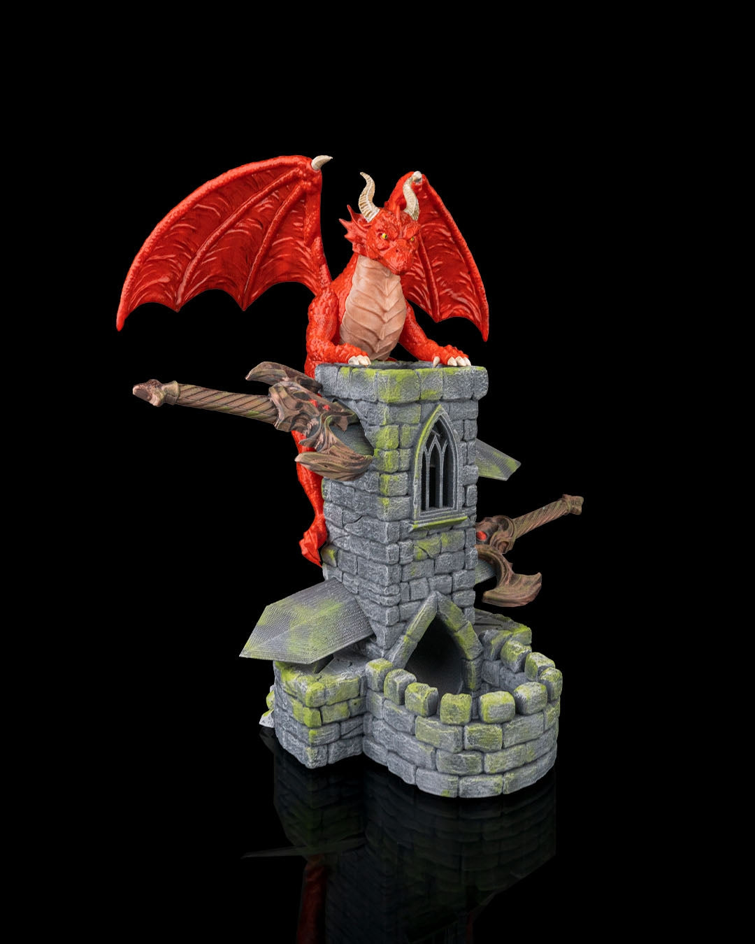 Torre de Dados Vigía del Dragón impresa en 3D - foto 4
