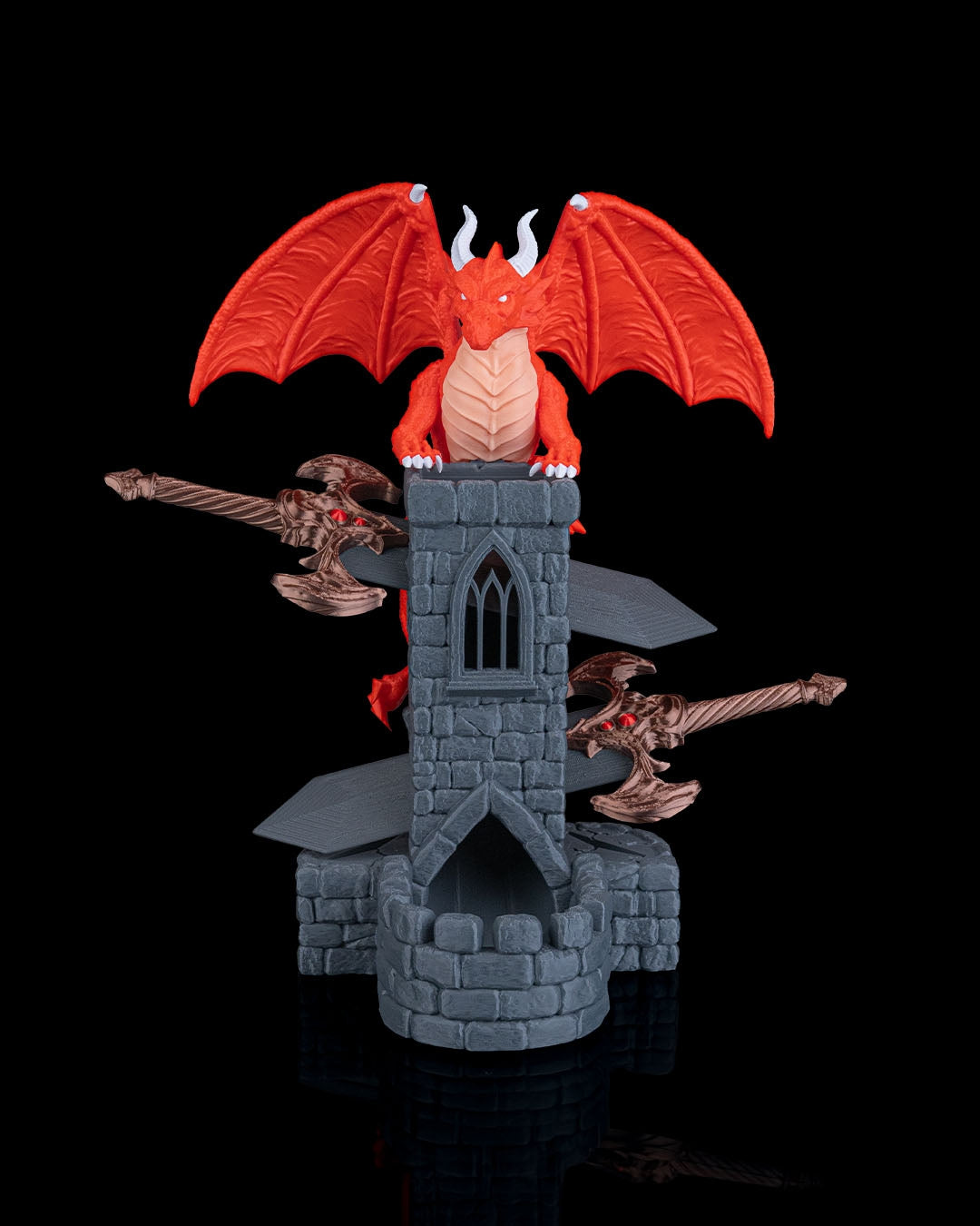 Torre de Dados Vigía del Dragón impresa en 3D - foto 8