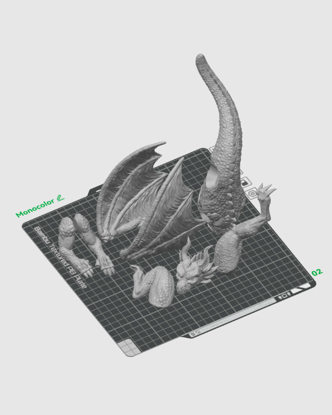 Torre de Dados Vigía del Dragón impresa en 3D - foto 20