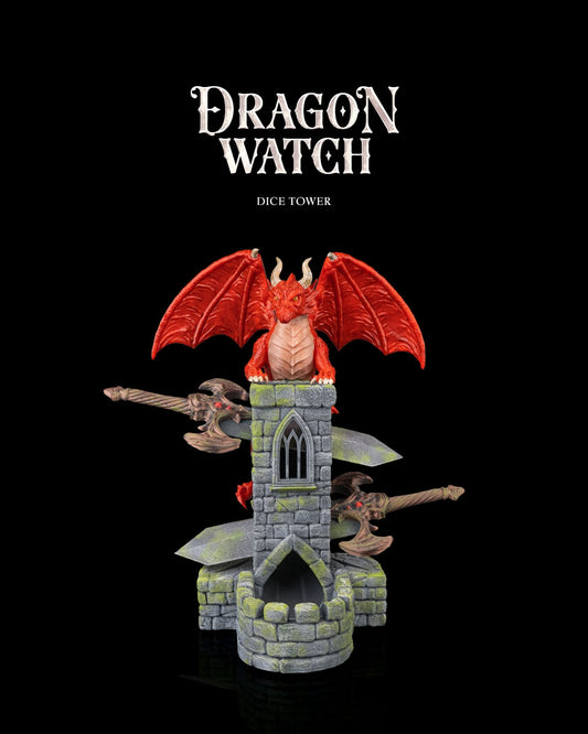 Torre de Dados Vigía del Dragón impresa en 3D - foto 1
