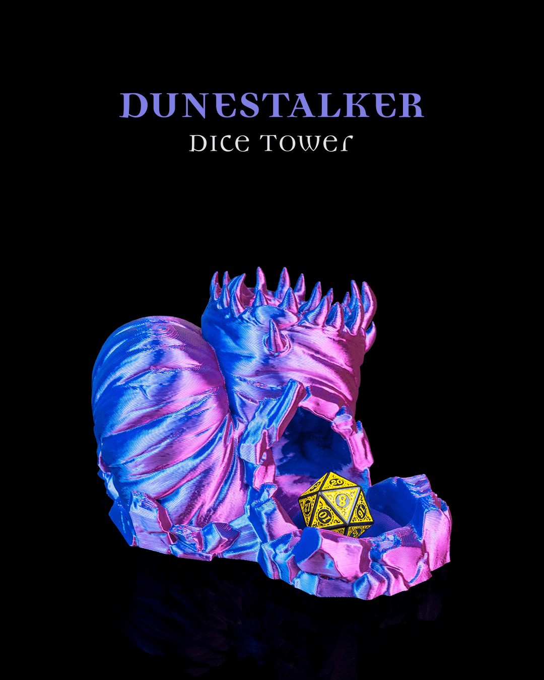 Torre de Dados Dunestalker impresa en 3D - imagen 1