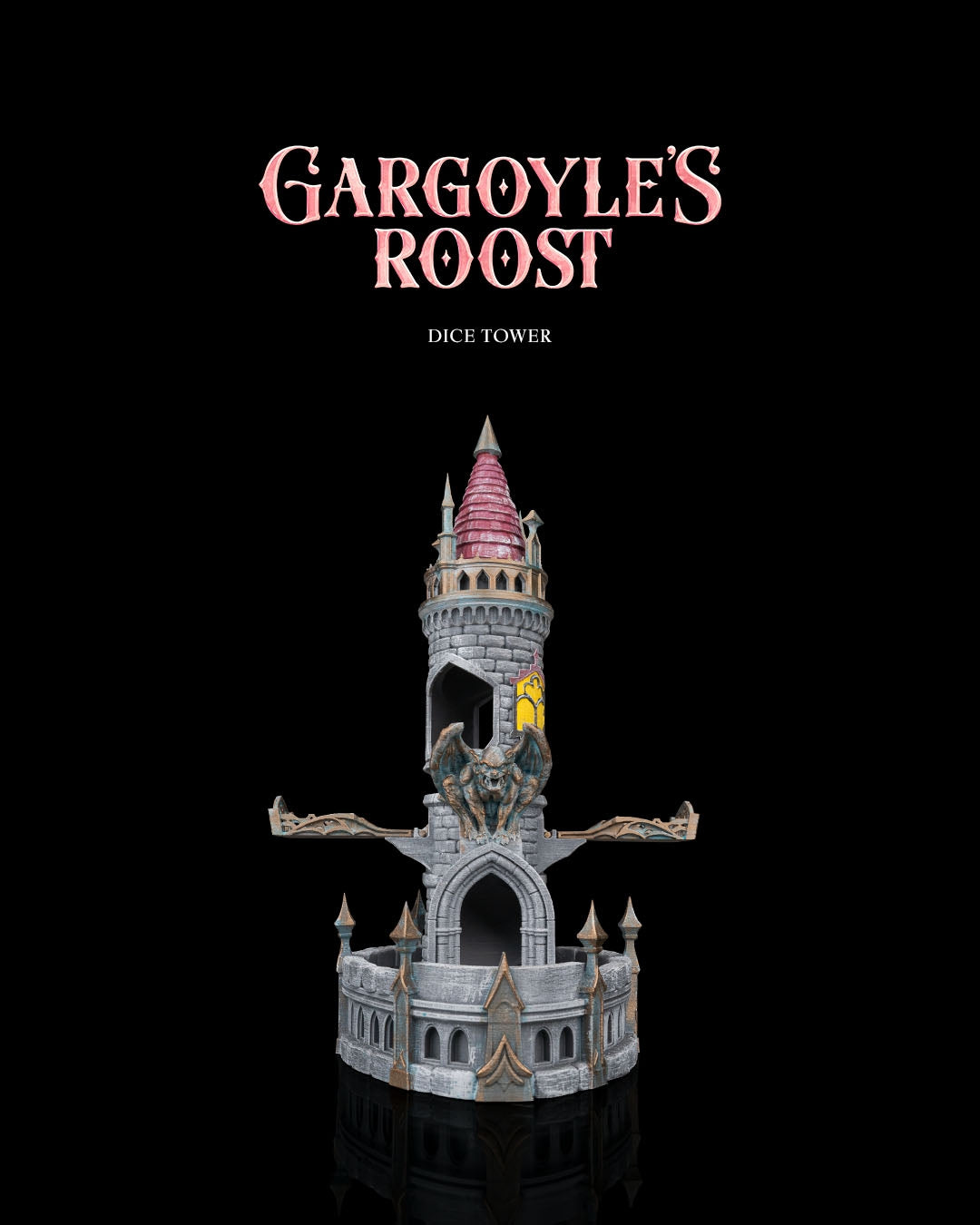 Torre de Dados Nido de la Gárgola impresa en 3D - foto 1