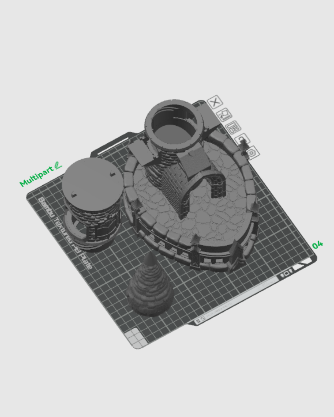 Torre de Dados Nido de la Gárgola impresa en 3D - foto 14