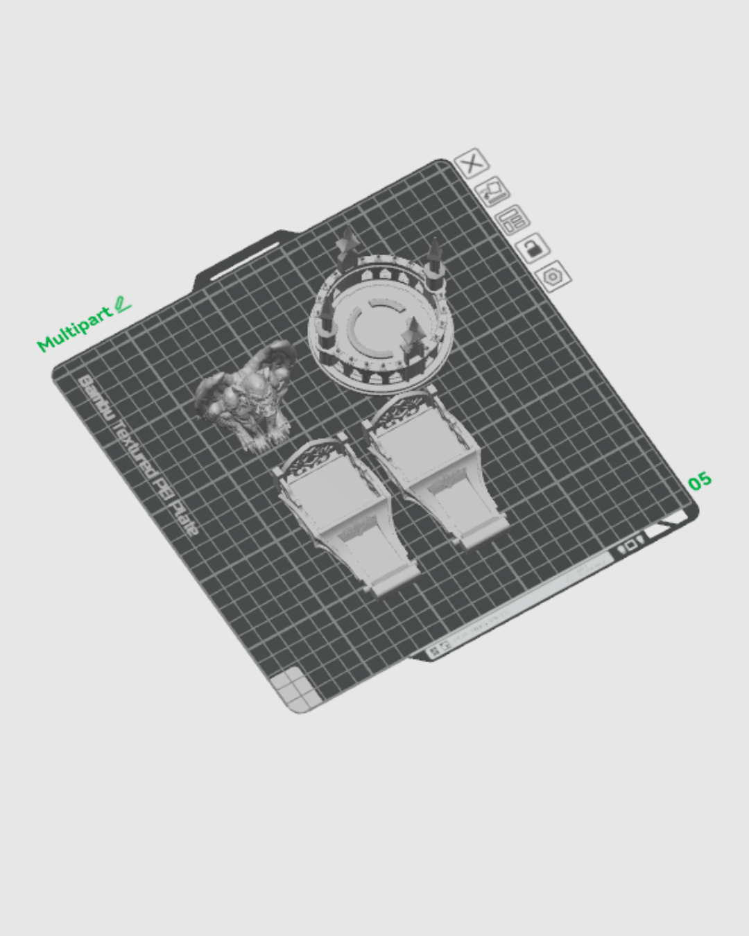 Torre de Dados Nido de la Gárgola impresa en 3D - foto 15